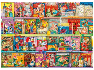 Produktbild von Educa Puzzle The Kitschy Funbook Nook - 1500 Teile Puzzle Erwachsene