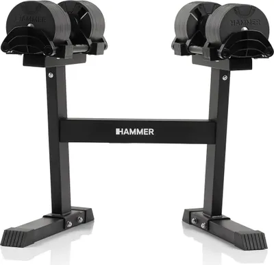 Produktbild von HAMMER Finnlo Hantel-Set Smartlock, mit intelligentem Smartlock-System (64 kg)
