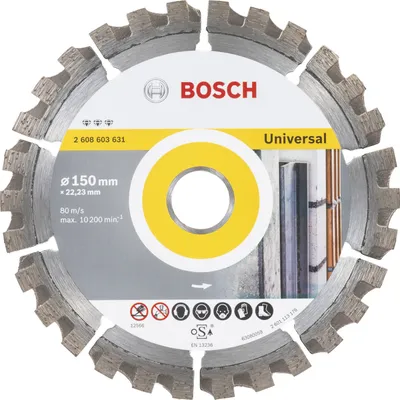 Zdjęcie produktu dla Bosch 2 608 603 631, Karton, Papier, 15 cm, 2,22 cm, 2,4 mm, Bosch, 1 szt.