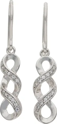 Produktbild von Ohrhänger Silber 925 Zirkonia JL30-06-4416 JuwelmaLux
