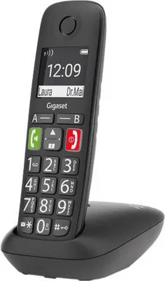 Zdjęcie produktu dla Gigaset E290 Duo Analogowy telefon DECT (identyfikacja dzwoniącego) czarny