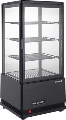 Produktbild von SARO Kühlvitrine SC 80 AV, schwarz