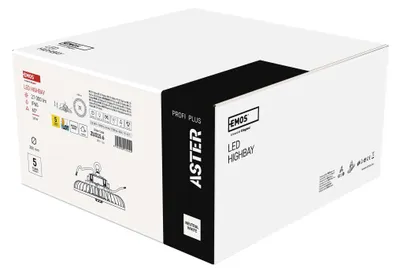 LED průmyslové závěsné svítidlo HIGHBAY ASTER 60° 150W