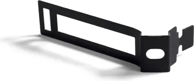 Immagine prodotto di Creative-Cables Clip fascetta passacavo in metallo – (Nero, per cavi XL da 30 mm di diametro, L 100 mm, A 25 mm) – In acciaio
