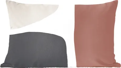 Produktbild von MuchoWow® Zierkissen Sofakissen Wohnzimmer Dekokissen 60x40 cm Pastell - Abstrakt - Design - Kopfkissen - Polster mit Foto