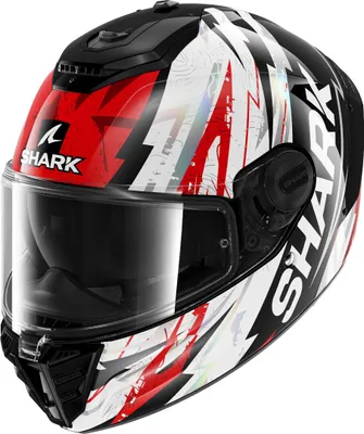 Produktbild von Shark Spartan RS Hibolt Helm, schwarz/weiß/rot, S (55/56)