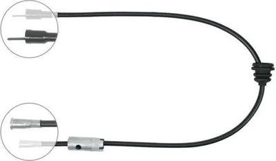 Produktbild von A.B.S. Tachowelle K43140 für OPEL Corsa B Schrägheck (S93) 900mm 0,21kg