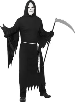 Produktbild von Ghostface Schnitter - Halloween Kostüm Herren Größe: M