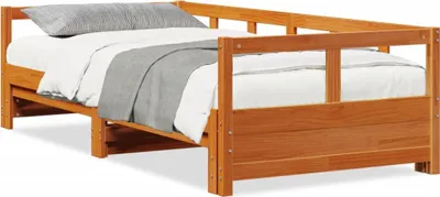 Produktbild von VidaXL 854954, Sofabett, Braun, Pinienwald, 2075 mm, 920 mm, 560 mm