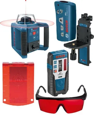Zdjęcie produktu dla Zestaw laserowego obrotowego Bosch Professional GRL 300 HV – 0601061501 – Niekompletny
