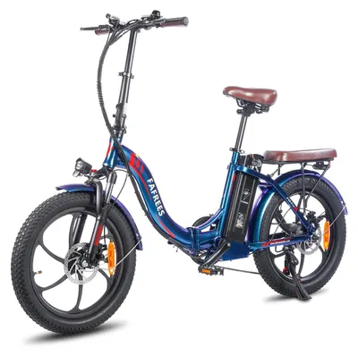 Image de F20 Pro - Vélo électrique pliable pour adultes - Moteur sans balais de 250 W - Batterie au lithium de 36 V - Roues de 50,8 cm - Autonomie de plus de 60 km - Bleu Aurora