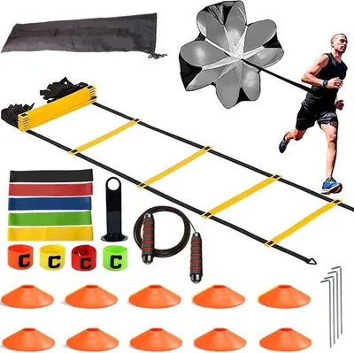 Produktbild von Fußball Trainingsgerät Schwarz