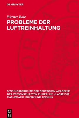Produktbild von Probleme der Luftreinhaltung