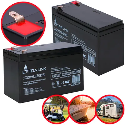 Immagine prodotto di Extralink AGM 12V 200Ah Accumulatore Batteria senza manutenzione