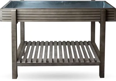 Produktbild von Hochbeet Pflanzkasten Pflanzbeet Kräuterbeet Blumenbeet Balkon Holzbeet Outdoor