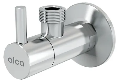 Immagine prodotto di alcadrain Eckventil mit einem Filter 1/2"×1/2", rund