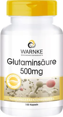 Image de Acide glutamique 500mg, 250 capsules