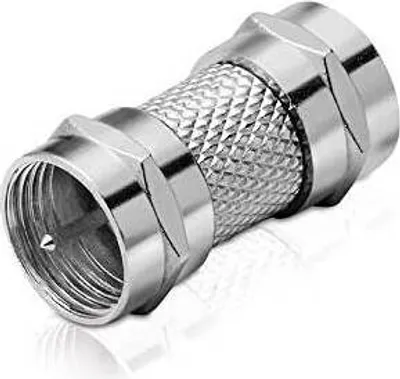 Produktbild von conecto F-Verbinder, F-Kupplung, F-Stecker auf F-Stecker, Adapter zur Verlängerung von Antennen-Kabel / Koaxial-Kabel
