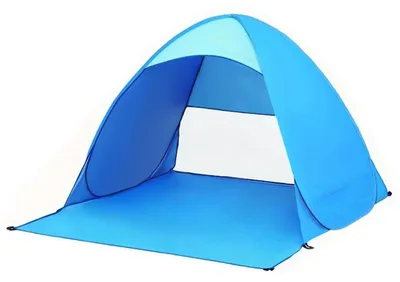 Image de Elzusha - Tente de plage pliante avec protection UV, pour 1 à 2 personnes