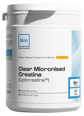 Produktbild von Reines mikronisiertes Kreatin (Opticreatine™) (90 g)