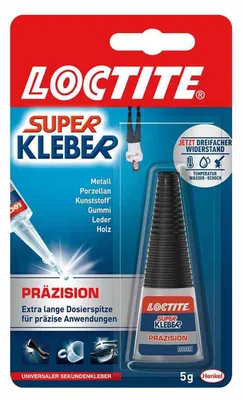 Produktbild von Loctite Superkleber Präzision, Flasche mit 5g, 9H LTF1C