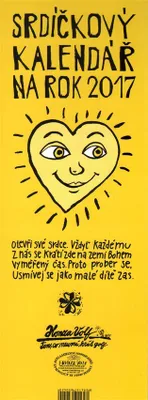 Zdjęcie produktu dla Kalendarz z serduszkami na rok 2017 – Honza Volf