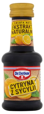 Zdjęcie produktu dla Dr. Oetker Ekstrakt Cytryna z Sycylii 30ml