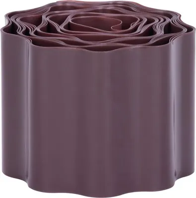 Produktbild von Rasenkante Strend Pro Garden, 100 mm, L-9 m, braun, Rasen, Kunststoff