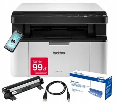 Produktbild von BROTHER DCP-1623WE Multifunktionsdrucker, WLAN, A4, 20 Seiten/Min., Toner 1500