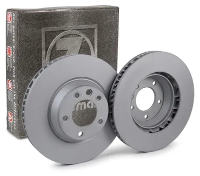 Produktbild von ZIMMERMANN Coat Z Bremsscheibe Vorne Links für VW Touareg (7LA, 7L6, 7L7) 350mm 600.3226.20