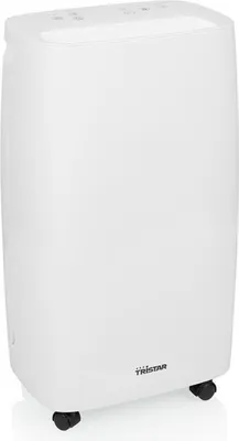 Immagine prodotto di Tristar Deumidificatore DH-5419 Potenza 205 W Adatto per ambienti fino a 45 m³ Capacità serbatoio acqua 2,5 L Bianco
