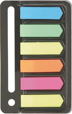 Produktbild von 120 Neon Pagemarker Signalstreifen Page Marker
