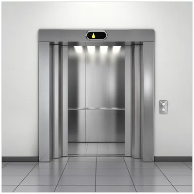 Produktbild von Wallario Möbeldesign / Aufkleber, geeignet für Ikea Lack Tisch - Fahrstuhl in 55 x 55 cm