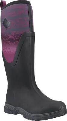 Produktbild von Muck Boots - Damen Gummistiefel "Arctic Sport II" FS11149 (39,5 EU) (Schwarz/Magenta Ausgeblichen)