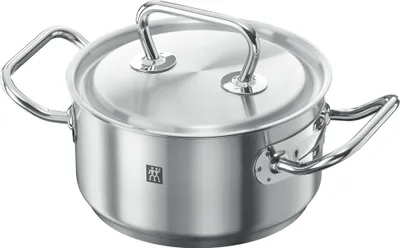 Produktbild von ZWILLING TWIN Classic, 2 l, Edelstahl, Keramik, Gas, Halogen, Induktion, Versiegelte Platte, Edelstahl, Edelstahl, Edelstahl