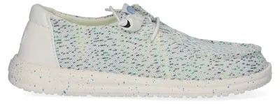 Produktbild von HEYDUDE Wendy Stretch Speckle Damen Halbschuhe White/Multi Größe 43