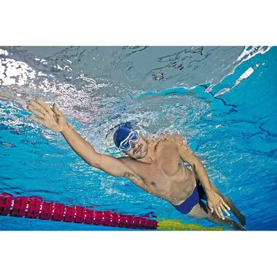 Obrázek produktu pro Arena 3468336363652, Unisex, Modrá, Průhledná, Polykarbonát, Silikon, Průhledná, Polykarbonát, Bílá