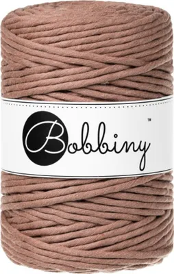Zdjęcie produktu dla Bobbiny Macrame Cord 5 mm 100 m Mocha Mossa Sznurek
