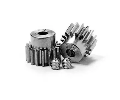 Immagine prodotto di Set pignone motore AV Tamiya 16/17 denti temprato