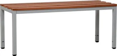 Produktbild von Gürkan Garderobenbank 107192 grau, buche Holz 100,0 cm