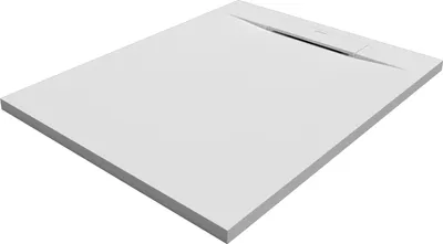 Produktbild von SANYCCES SIENA Rechteckige Duschwanne SanyDur Gel Coat 90 x70 cm, Weiß