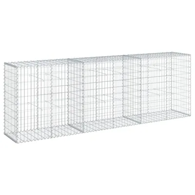 Obrázek produktu pro Gabionový koš s víkem 300 x 50 x 100 cm pozinkované železo