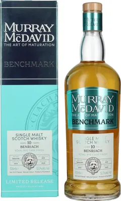 Produktbild von Murray McDavid BENCHMARK Benriach 10 Years Old Koval Rye Cask Finish 2014 52,7% Vol. 0,7l in Geschenkbox