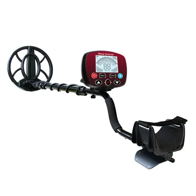 Immagine prodotto di Rilevatore di metalli LCD, dispositivo di ricerca, metal detector IP68 impermeabile, alta precisione e 5 modalità