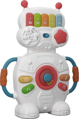 Image de Jouet de piano musical robotique, trois modes de jeu, instruments pour l'éducation précoce des enfants