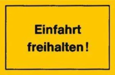 Produktbild von Verbotsschild Einfahrt freihalten, Größe 300 x 200 mm