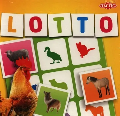 Produktbild von Tactic Farm Lotto, Kartenspiel, Glücksspiel, 3 Jahr(e)