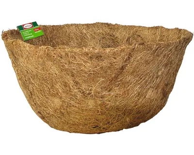 Produktbild von Kokoseinsatz S für Hängekorb Bellissa Haas Naturfaser Ø 30 cm H 19 cm braun