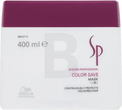 Immagine prodotto di Wella Professionals SP Color Save Mask Maschera per capelli colorati 400 ml