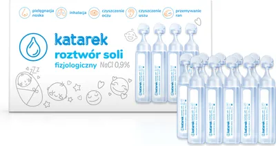 Image de Katarek, solution saline physiologique, 10 x 5 ml